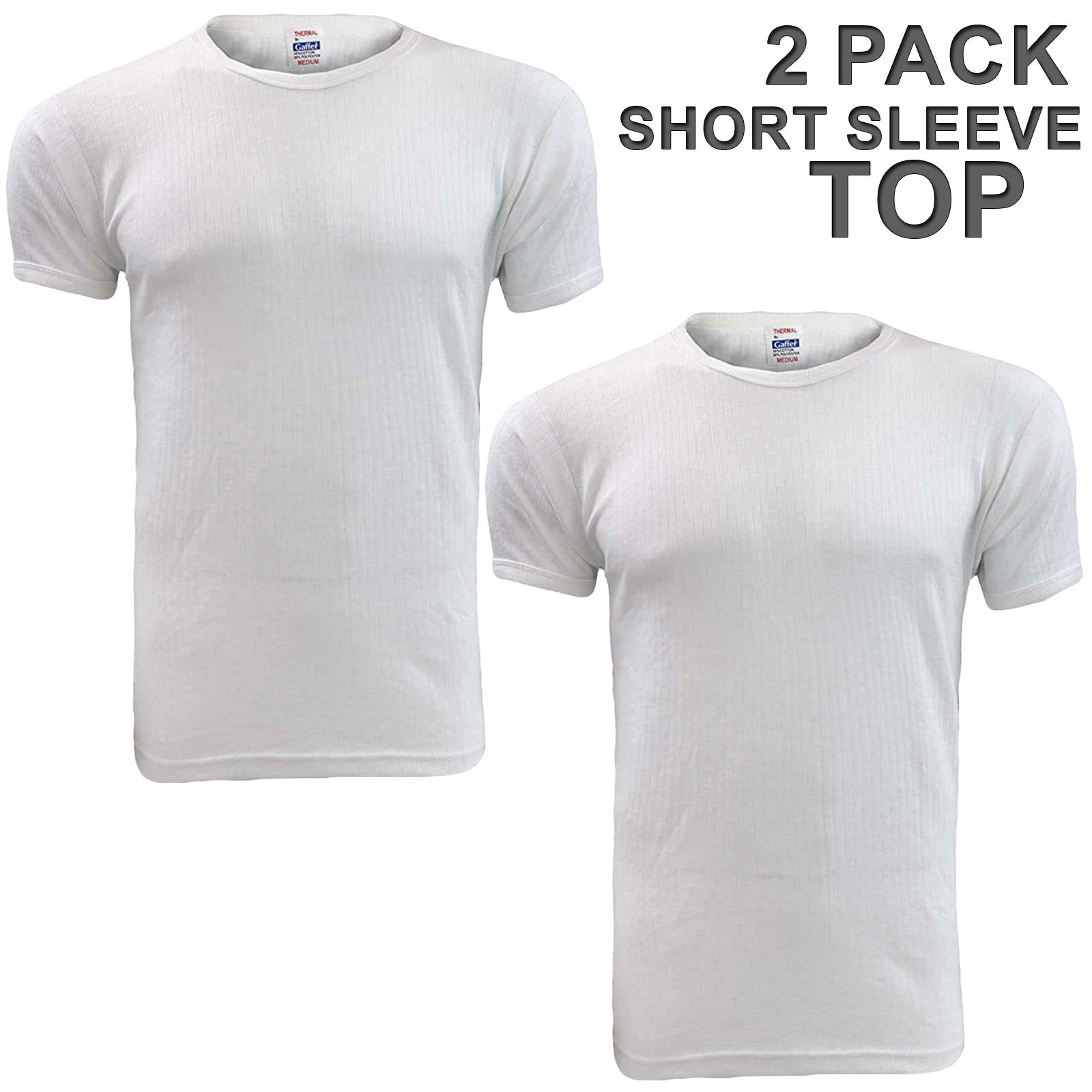 2 x Full Set Mens Thermal Underwear Half Long Sleeve Vest Top Bottom Long Johns - Picture 37 of 38