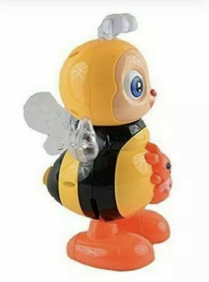 happy bee dancing swing