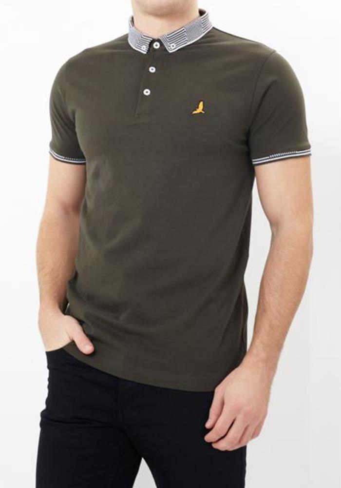 Mens Polo T-Shirt Short Sleeve Button Strapped Collared Tshirt Cotton Summer Top - Picture 11 of 15