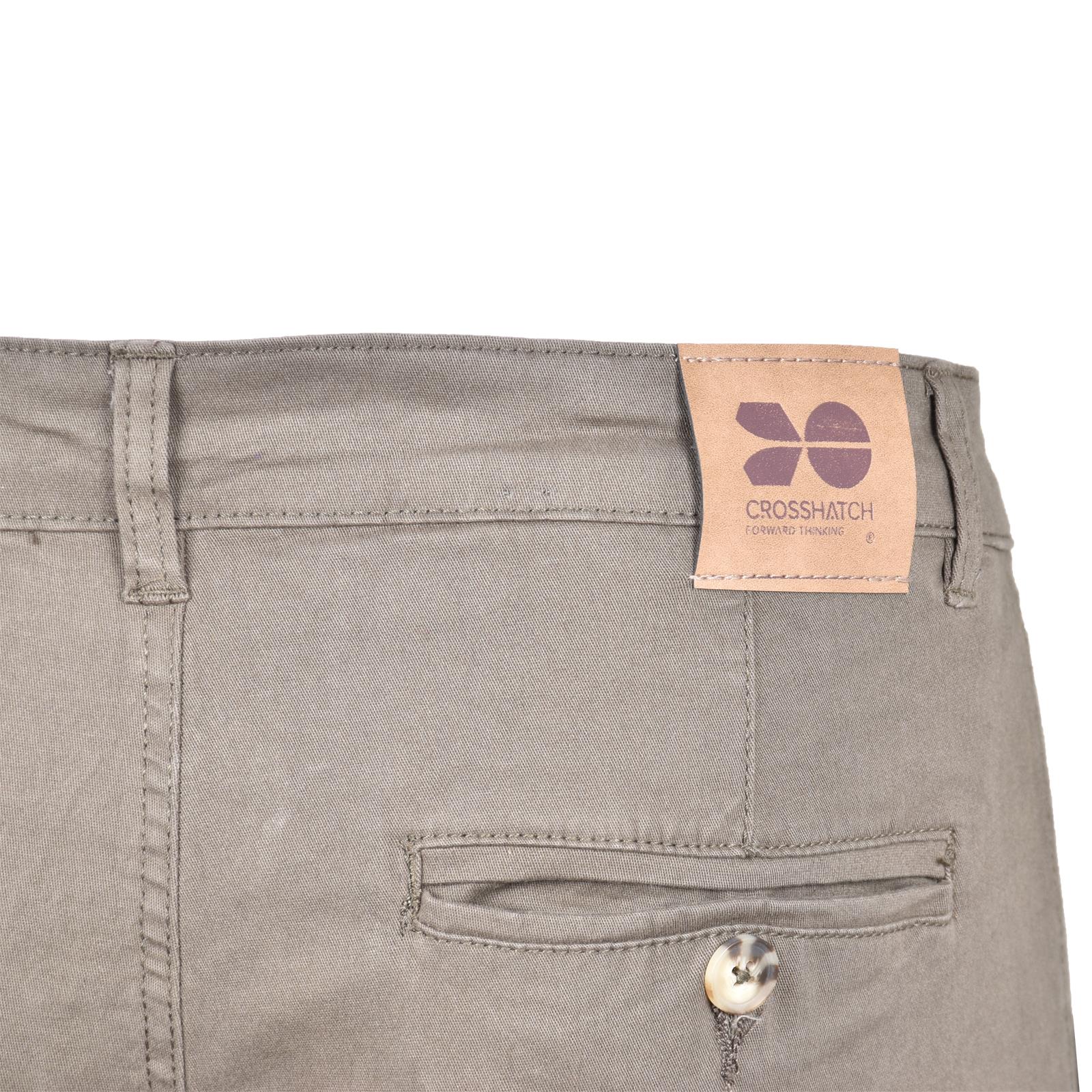 Pantalones de mezclilla CROSSHATCH para hombre elásticos chinos de diseñador informales de trabajo baratos - Imagen 44 de 74