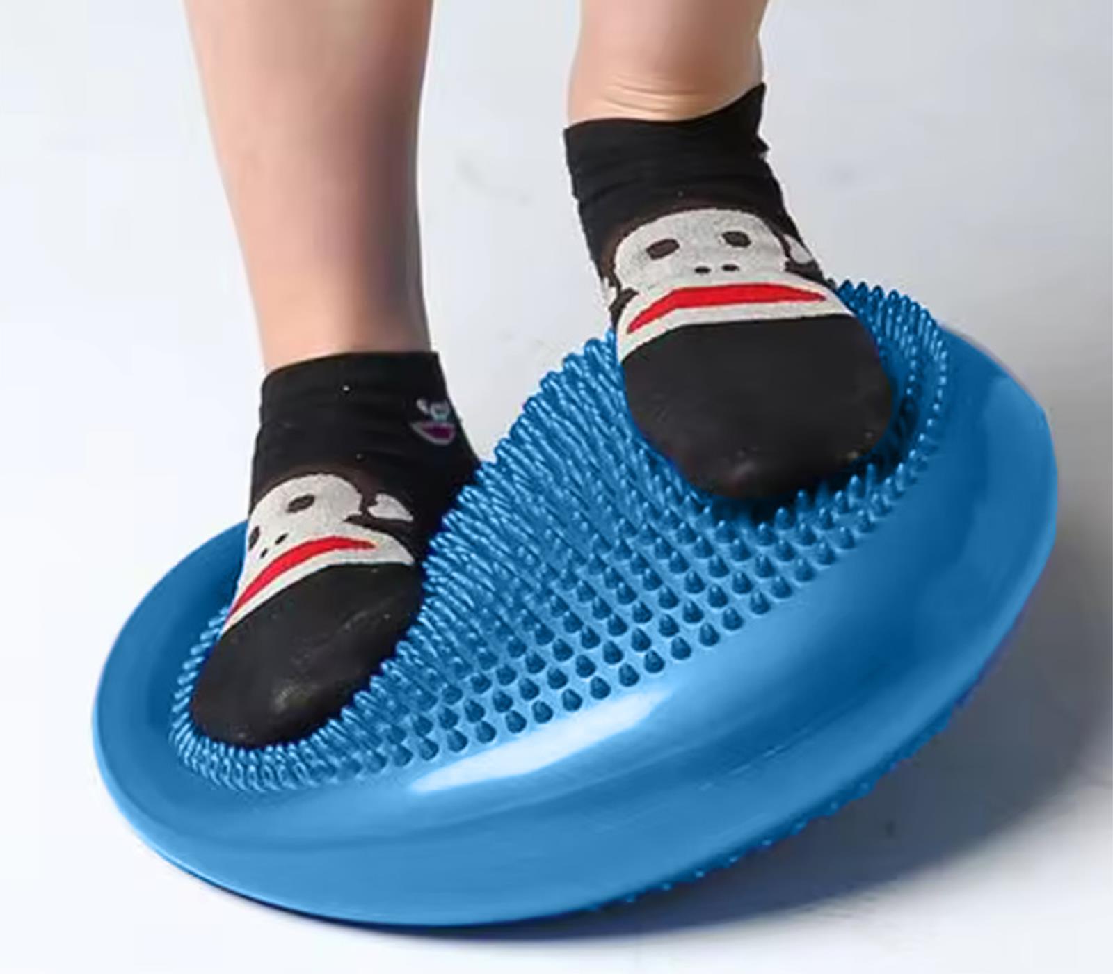 Cojín inflable de equilibrio oscilante disco de estabilidad yoga tabla de aire ayuda de entrenamiento - Imagen 15 de 16