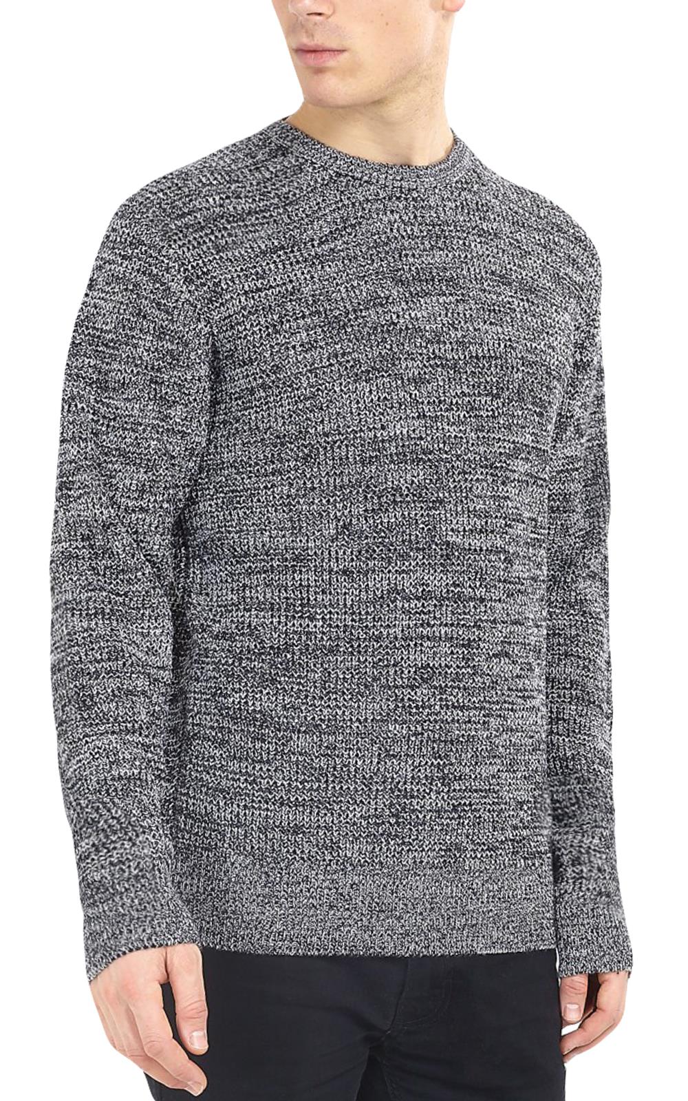 Brave Soul Mens Cable Knit Fisherman Knitted Jumper Weave Warm Pullover Sweater - Picture 24 of 51