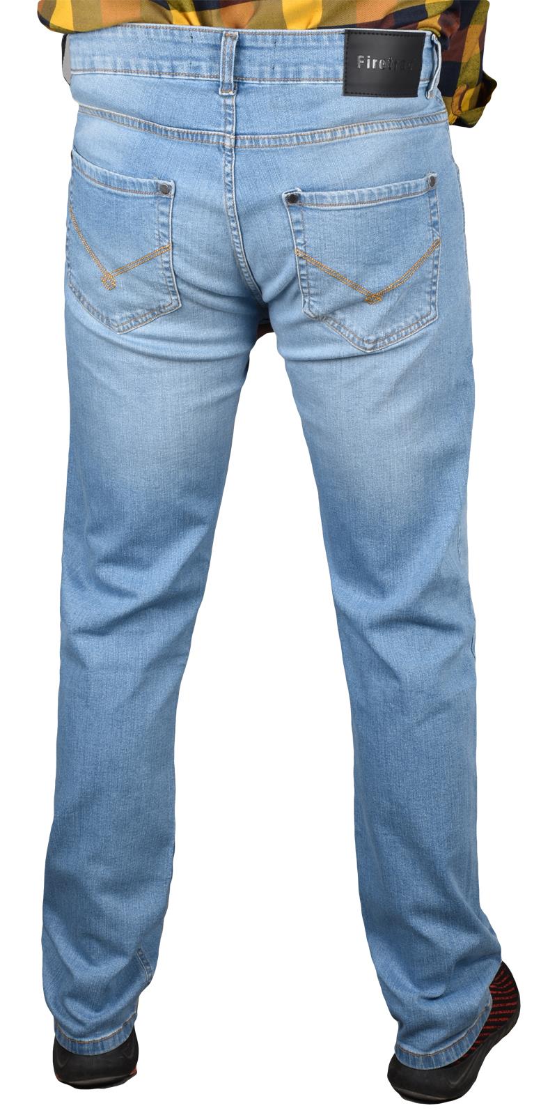 Pantalones de mezclilla Firetrap informales de pierna recta elegantes elásticos ajustados - Imagen 33 de 44