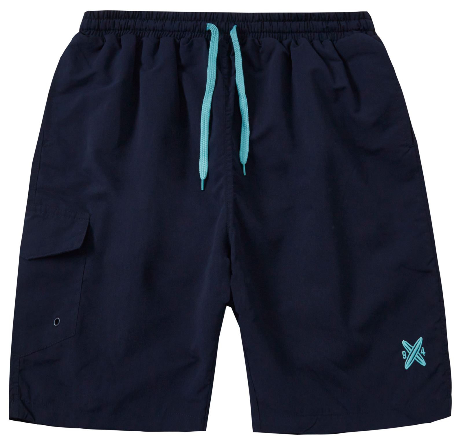 Mens Swim Shorts Summer Causal Gym Sports Beach Big Sizes Elasticated Half Pants - Picture 15 of 19