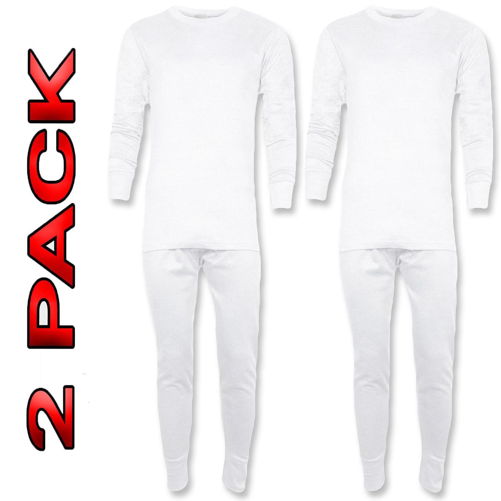 Mens Thermal Long Johns Top Bottom Underwear Base Layer Premium Quality Full Set - Picture 61 of 67