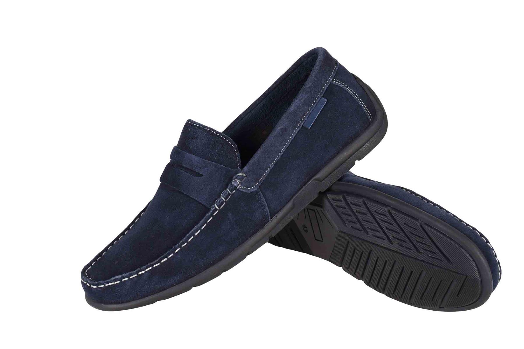 CATESBY Mens Slip on Causal Suede Loafer Boat Moccasin Driving Shoes Size 7-12 - Picture 27 of 35