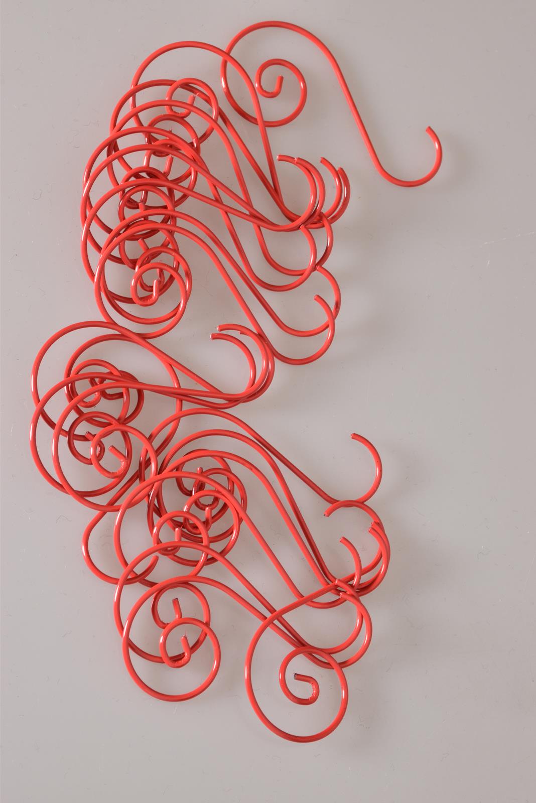 80,100,200 piezas ganchos de metal para árbol de Navidad adorno en forma de S colgador colgante Bauble - Imagen 46 de 58