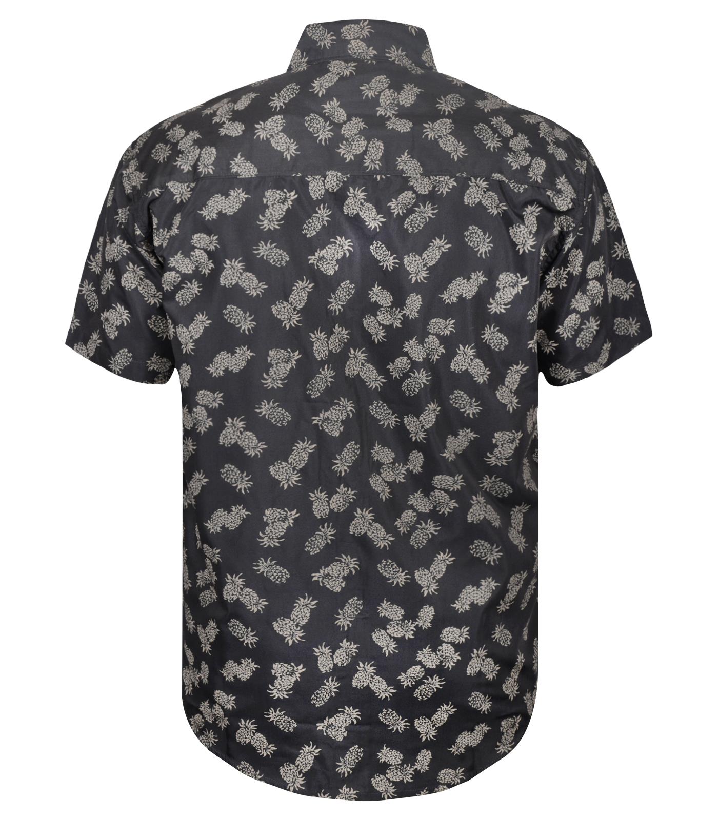 Camisa Hawaiana Para Hombres Playa Palmera Floral Vacaciones de Verano Camisas Manga Corta - Imagen 5 de 28