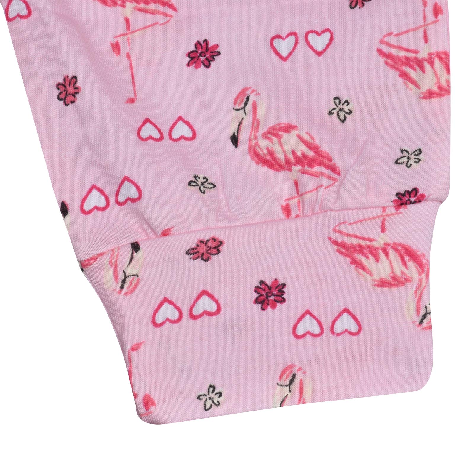Girls Pyjamas Set Cotton Summer Short Sleeve Kids T-shirt Printed Pjs Nightwear - Picture 12 of 12
