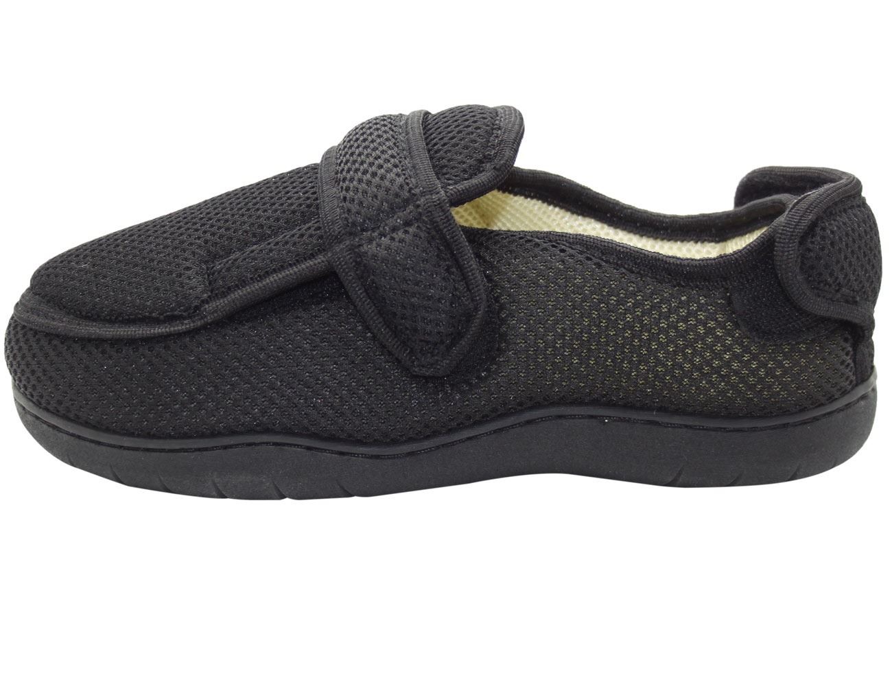 Mens Womens Diabetic Slippers Orthopedic Memory Foam Wide EASY Fitting