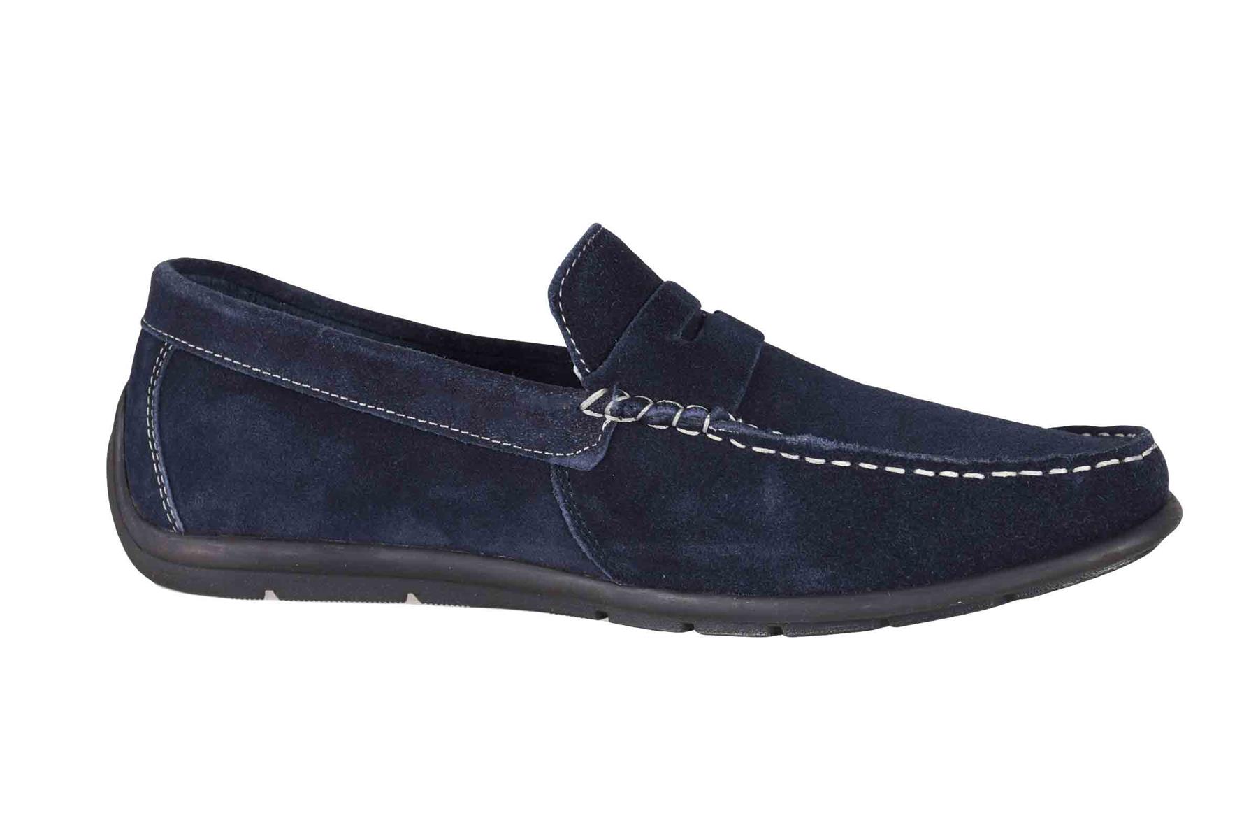CATESBY Mens Slip on Causal Suede Loafer Boat Moccasin Driving Shoes Size 7-12 - Picture 30 of 35