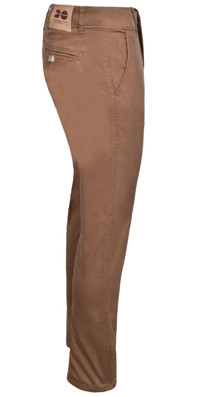Pantalones de mezclilla CROSSHATCH para hombre elásticos chinos de diseñador informales de trabajo baratos - Imagen 33 de 74