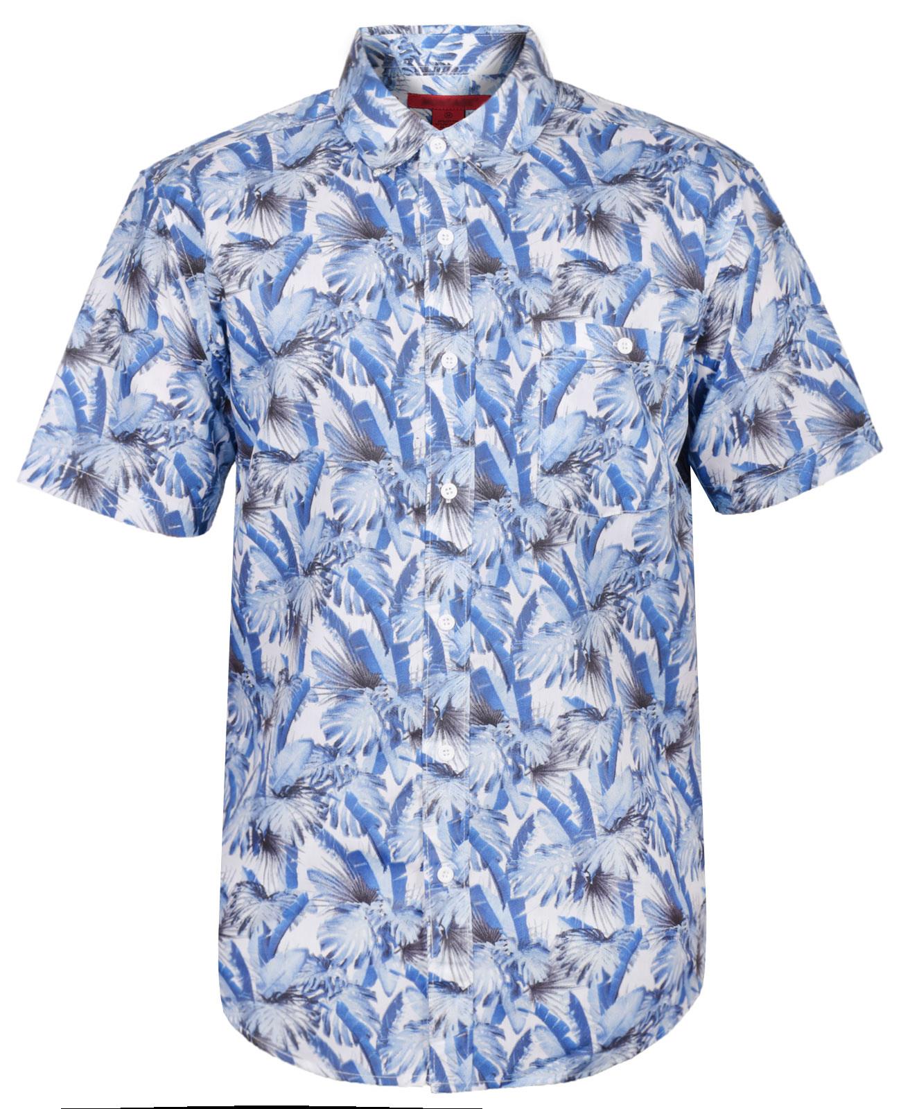 Camisa Hawaiana Para Hombres Playa Palmera Floral Vacaciones de Verano Camisas Manga Corta - Imagen 7 de 28