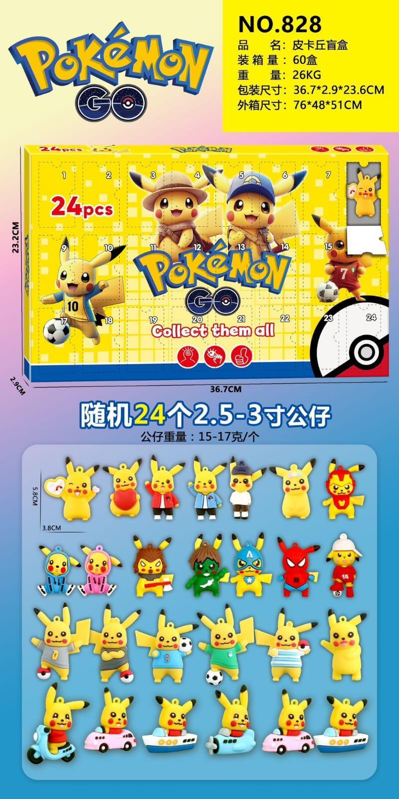 2024 Holiday Advent Calendar Of Funko Pokemon Christmas Family Friend Gift 24pcs - Picture 13 of 13