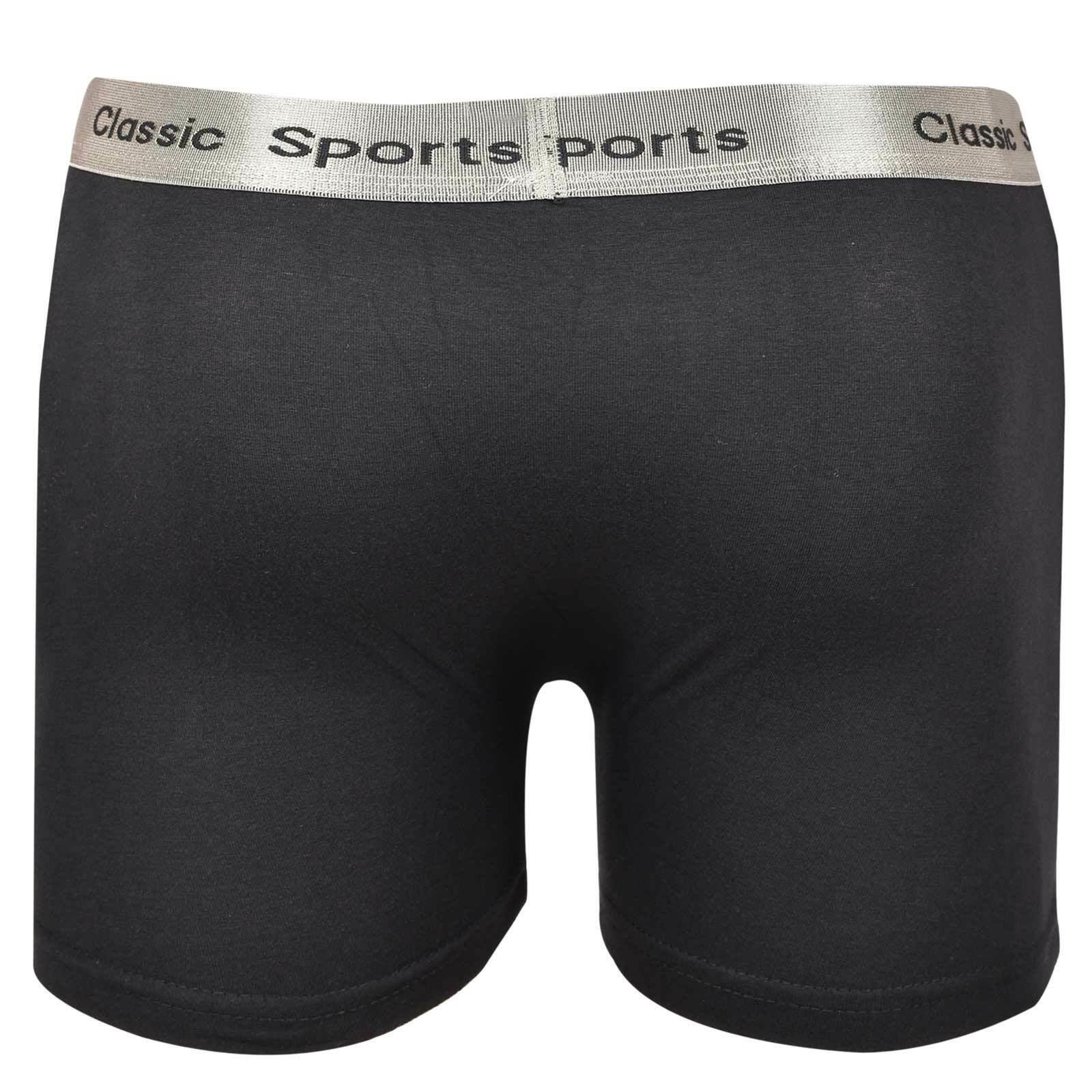 Mens Boxer Classic Sports Rib Shorts Underwear Underpants Trunks 3-12 Pack S-2XL - Picture 22 of 30