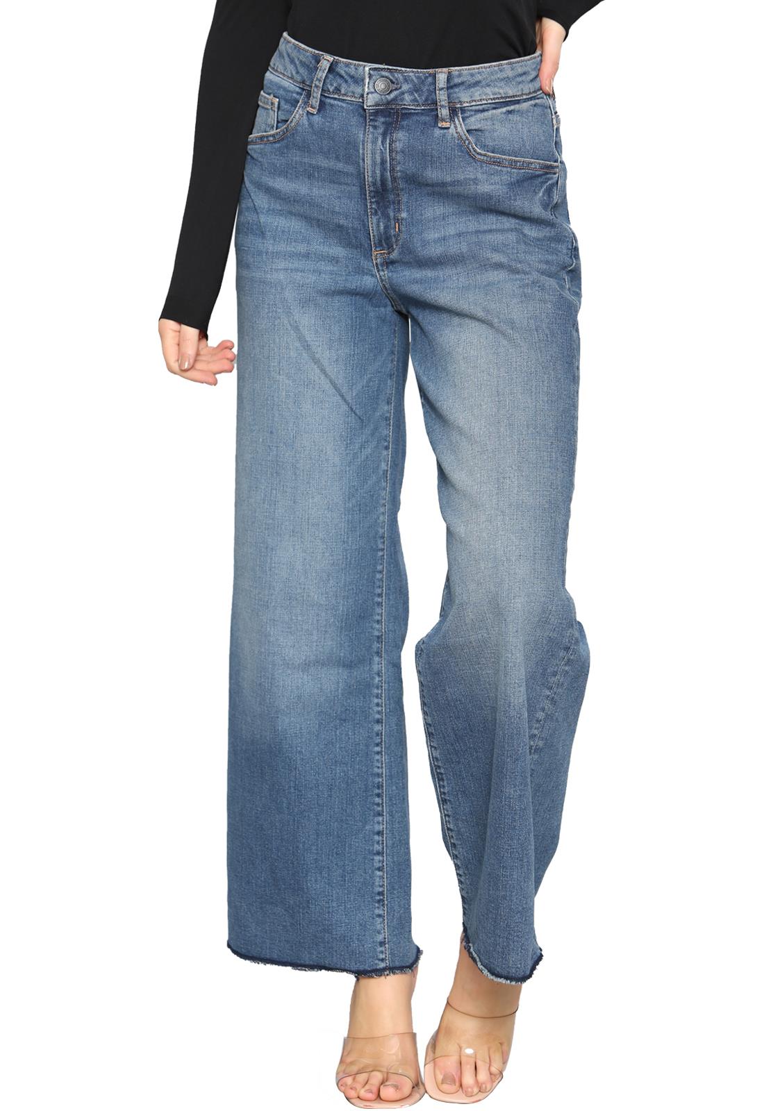 Pantalones de mezclilla para mujer Bootcut elásticos tiro medio acampanados pantalones largos pantalones talla 6-30 - Imagen 52 de 62