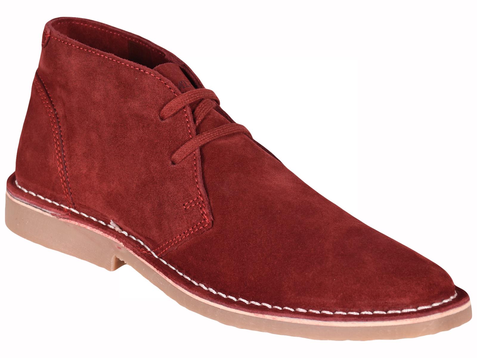 CATESBY Mens Desert Boots Lace up Suede Leather Hunt Chukka UK Shoe