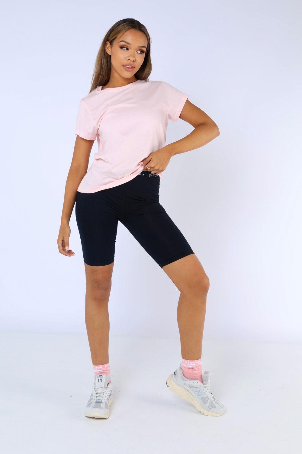 CAMISETA DE SEÑORA LISA MUJER MANGA CORTA CUELLO REDONDO CAMISETA TOP TALLA GRANDE REINO UNIDO 8-16 - Imagen 2 de 4