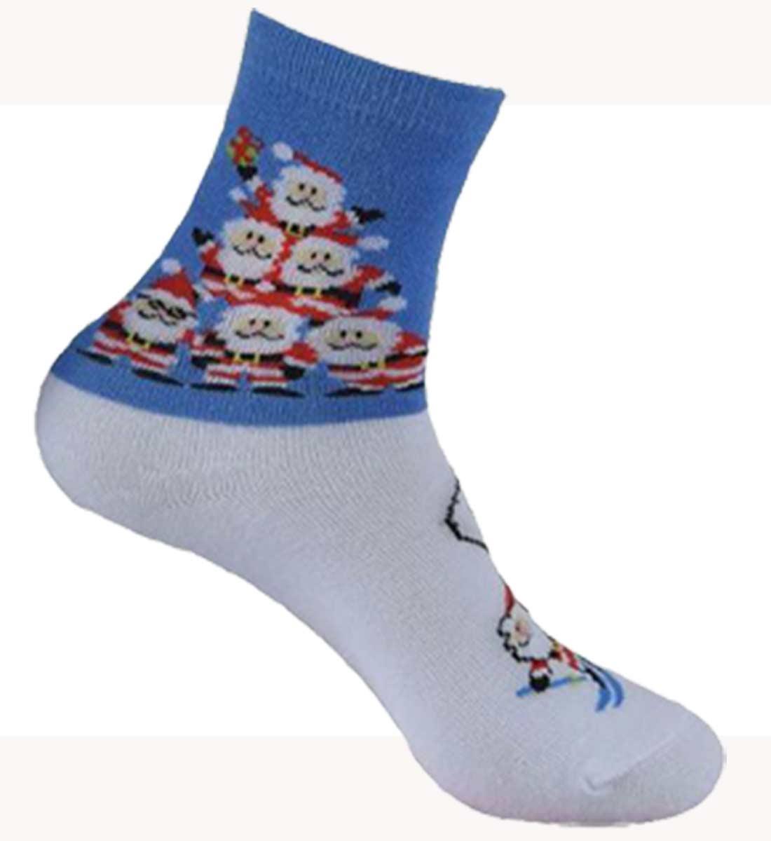 Kids Socks Novelty Stocking Boys Polycotton Xmas Winter Christmas Girls Gifts UK - Picture 4 of 14