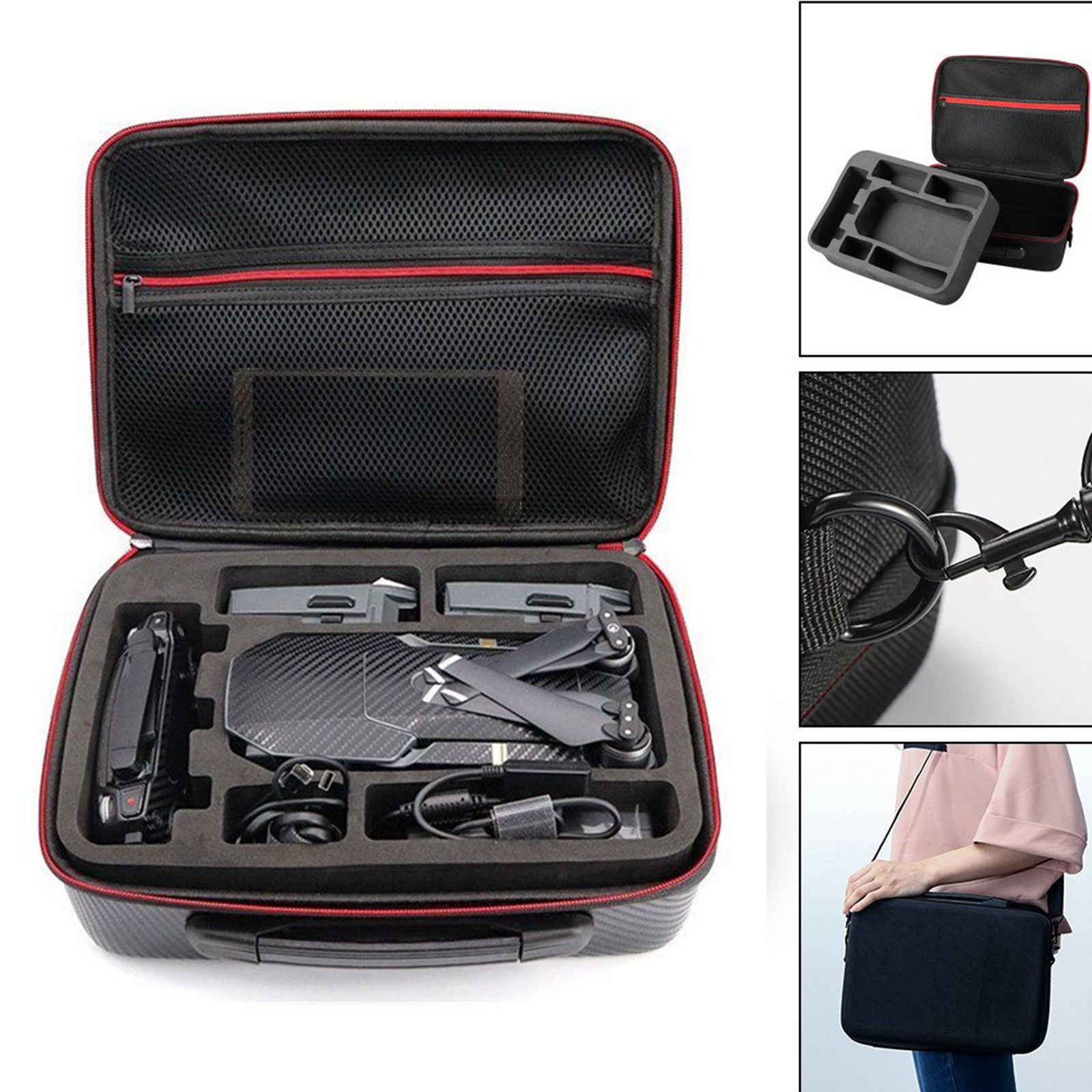 Nuevo Bolso de hombro Esterilizable Drone caso protector duro DJI Mavic Pro IMPERMEABLE