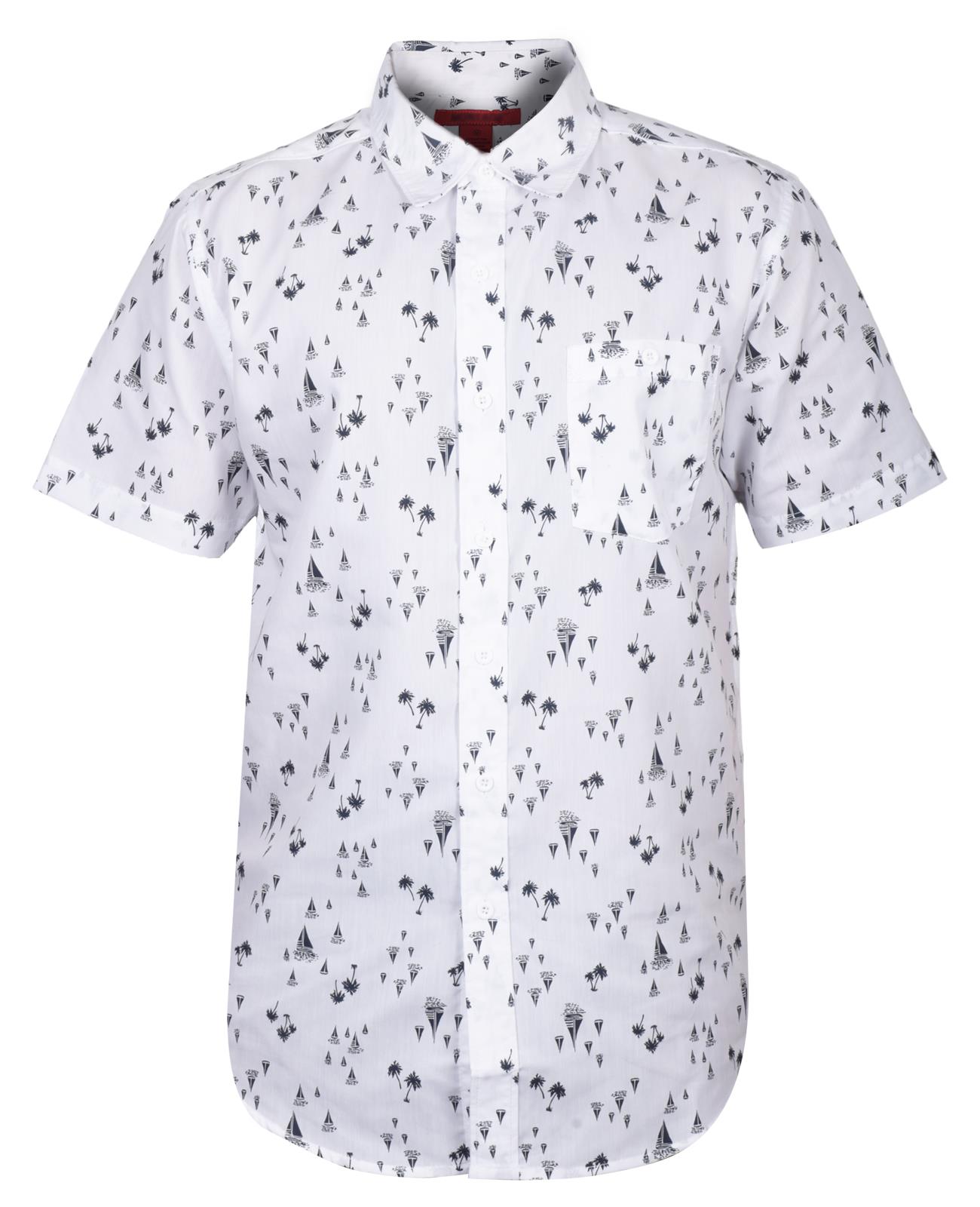 Camisa Hawaiana Para Hombres Playa Palmera Floral Vacaciones de Verano Camisas Manga Corta - Imagen 27 de 28
