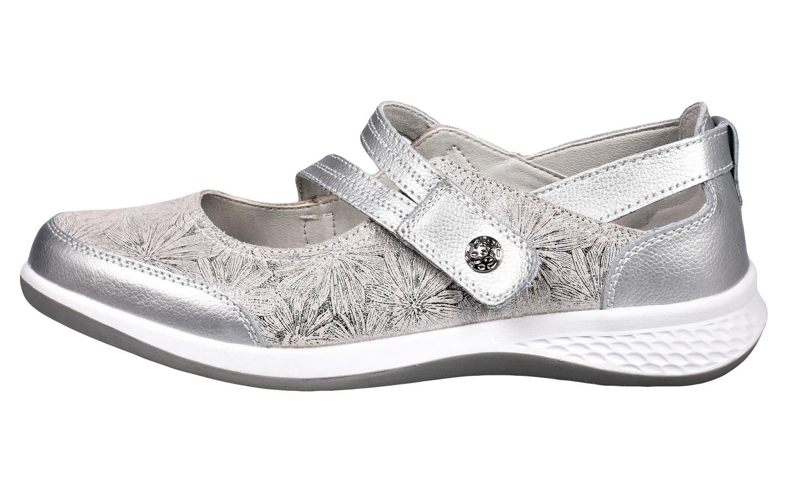 Ladies Mary Jane Sandals Flat Pumps EEE Wide Fit Comfort Bar Shoes UK Size 3 - 9 - Picture 25 of 30