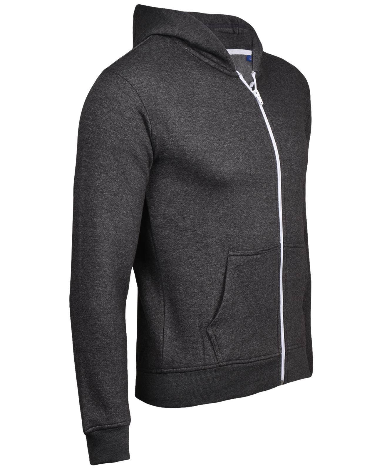 Kids Zip up Hoodie Sweatshirts PE School Jumpers Fleece Hoodies For Boys Girls - Picture 245 of 264