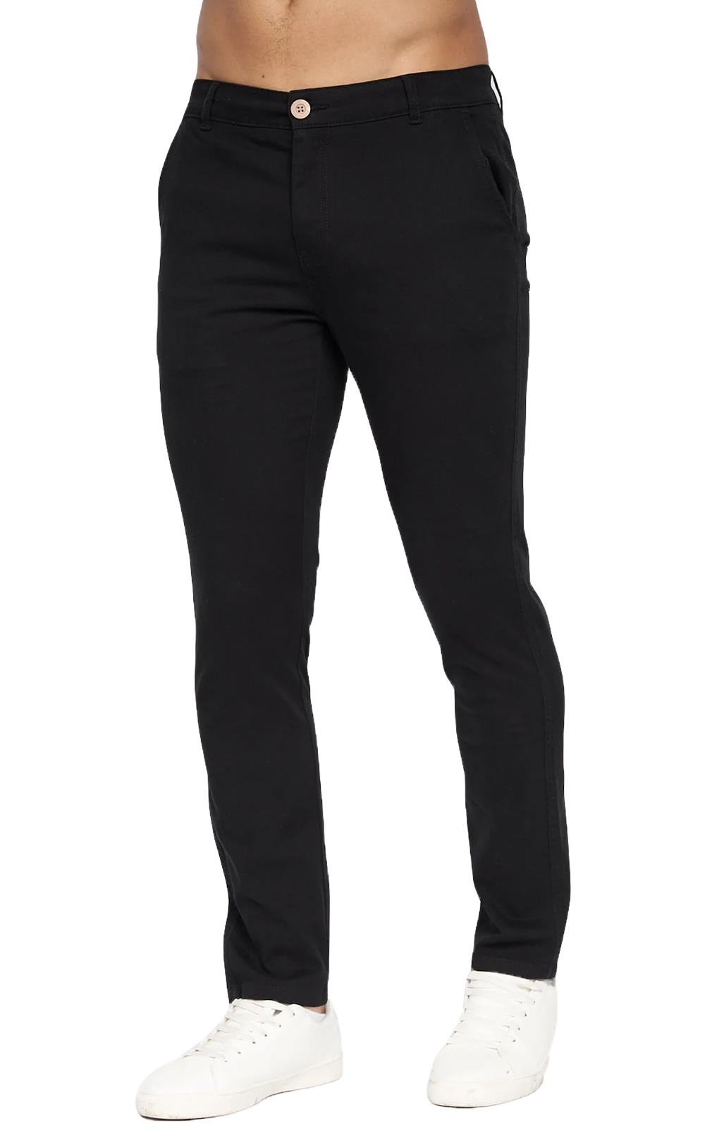 Pantalones de mezclilla CROSSHATCH para hombre elásticos chinos de diseñador informales de trabajo baratos - Imagen 19 de 74
