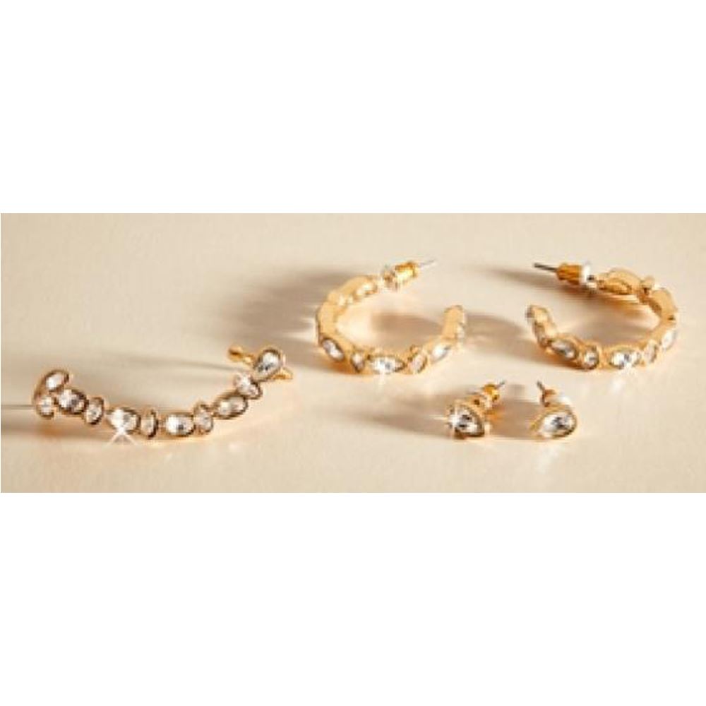 Ladies Earrings Set Crystal Ear Studs Women Casulal Fashion Wedding Jewellery