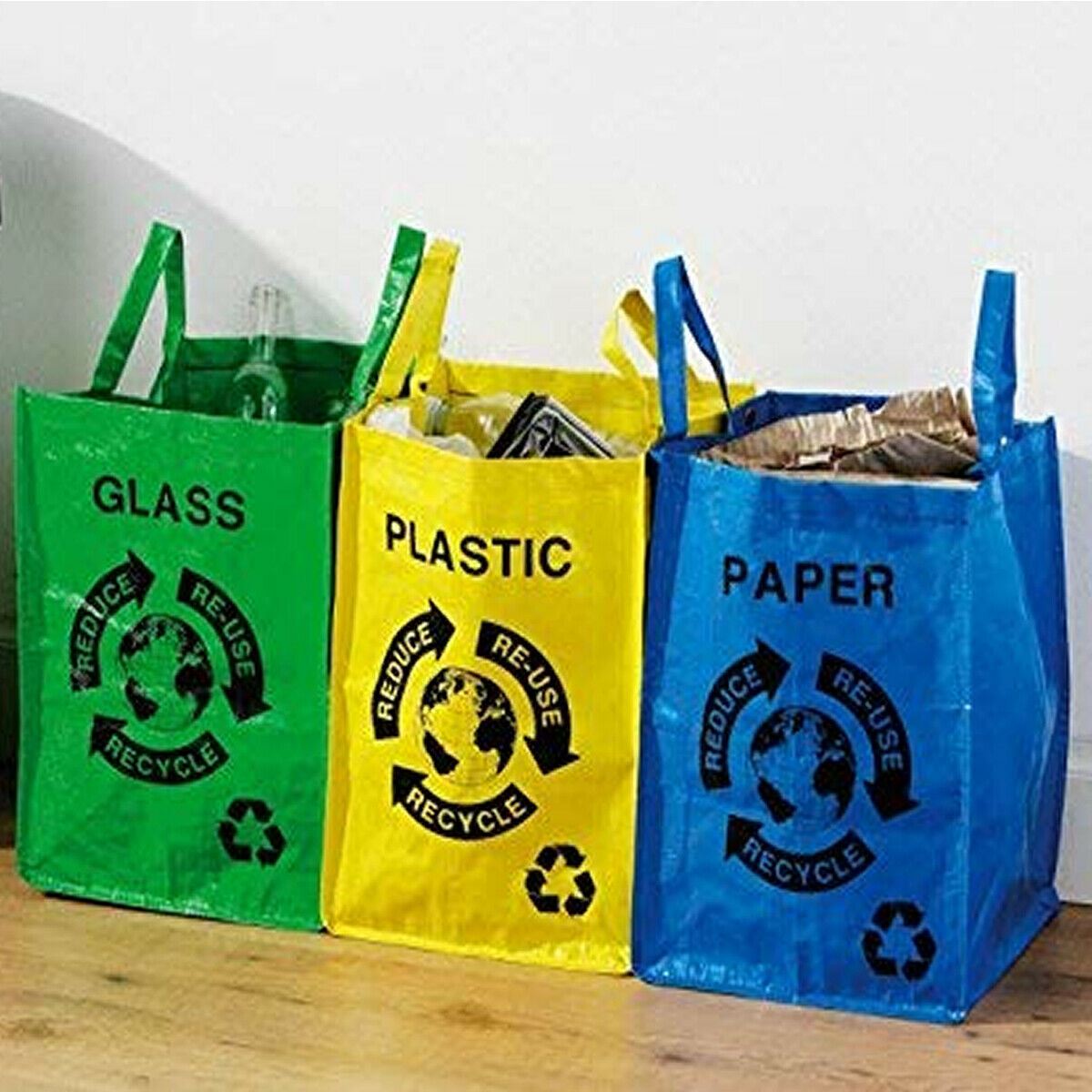 paper bag recycling bin