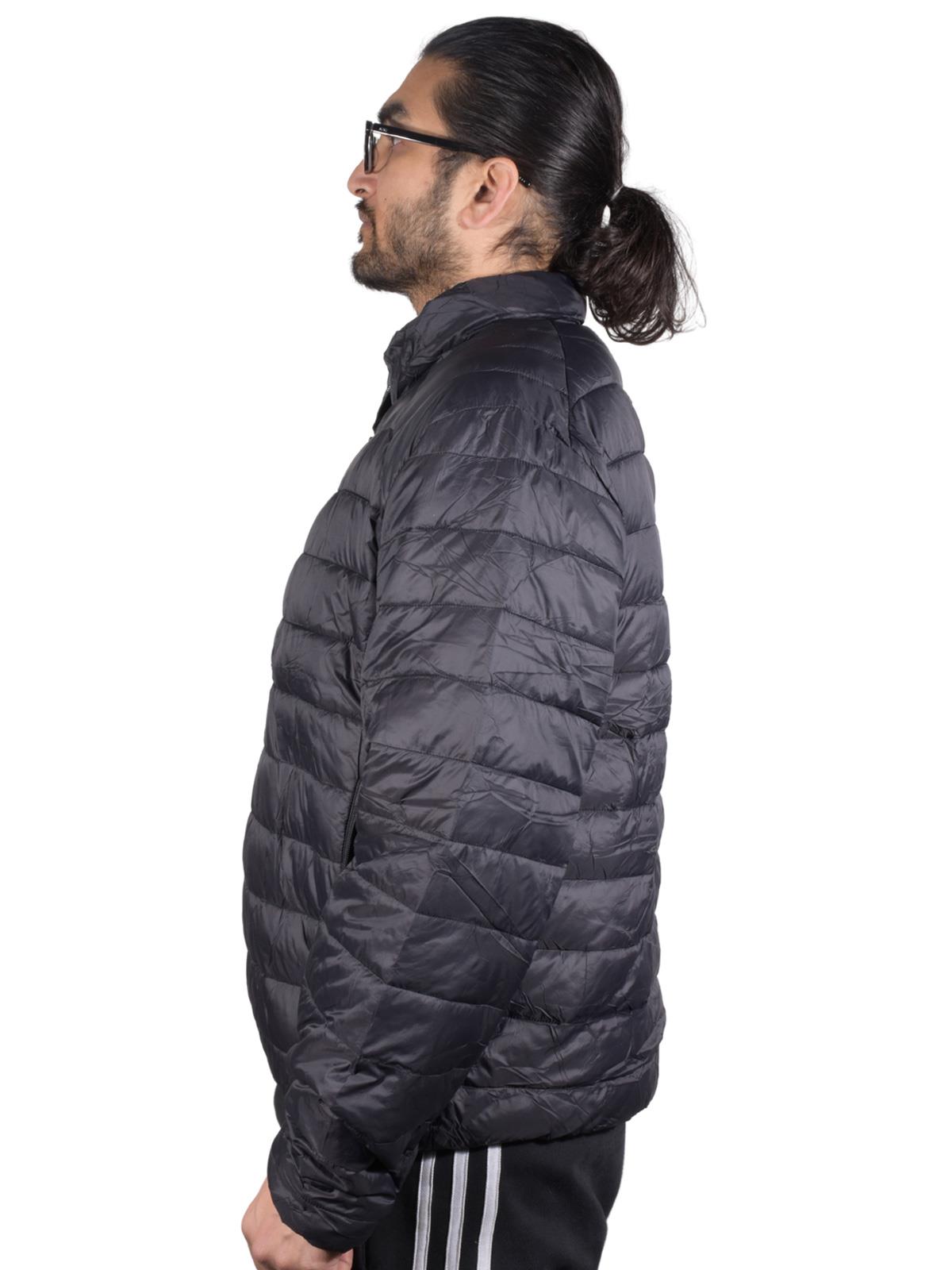 Chaquetas acolchadas para hombre resistentes al agua bombardero cálido acolchado acolchado abrigo de invierno top - Imagen 9 de 40
