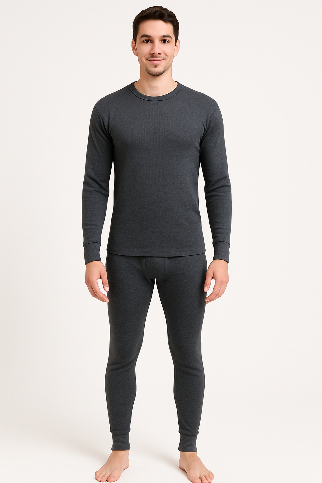 Mens Thermal Underwear Long Johns Top Bottom TShirt Short Long Sleeve 2 Pack - Picture 6 of 42