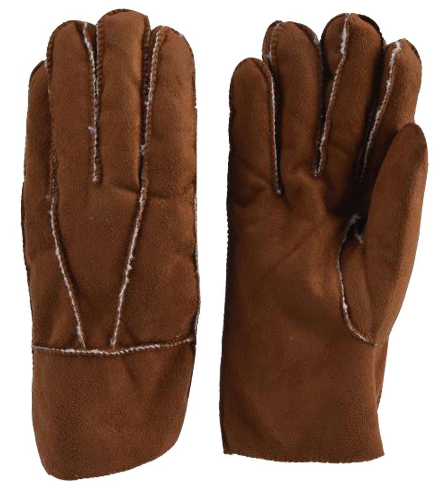 Ladies Leather Gloves Winter Soft Warm Comfy Sherpa Lined Sheepskin