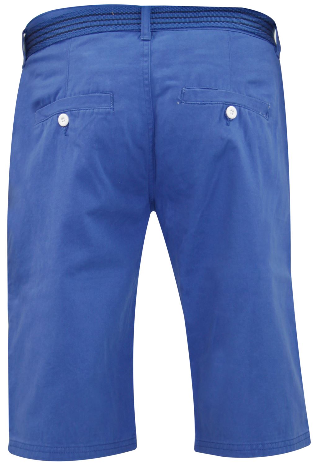Herren Chino Shorts Freizeit Halb Hose 100% Baumwolle Sommer Jeans Frei Webgürtel - Bild 14 von 79