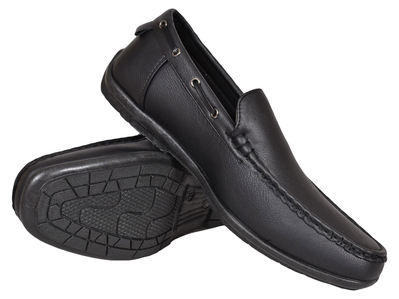 Mens Slip on Loafer Mocassin Shoes Flat Casual Driving Deck Boat Shoes