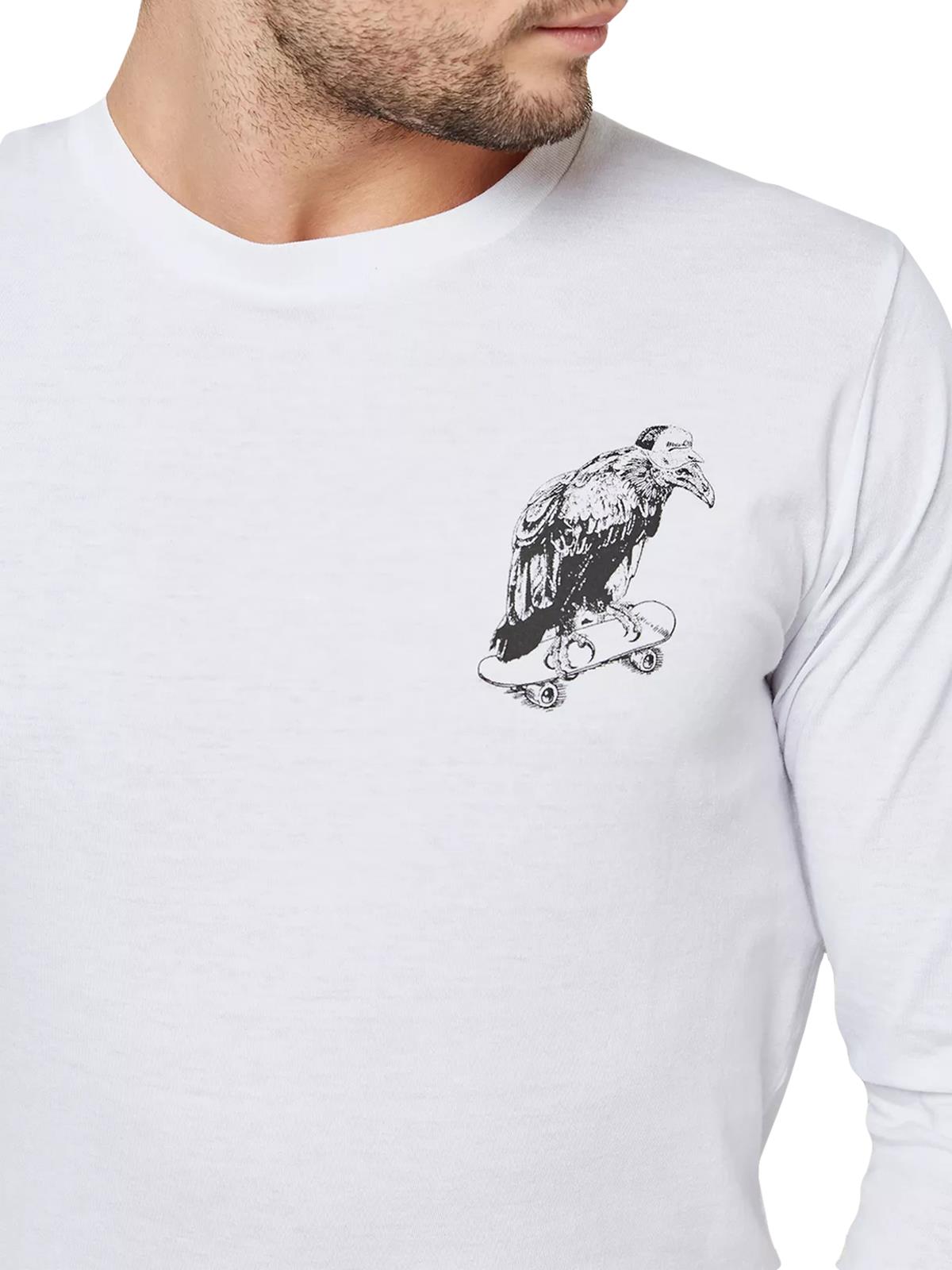 Brave Soul Mens Ribbed T-Shirts Long Sleeve Crew Neck Stretchable Cotton Tee Top - Picture 16 of 17