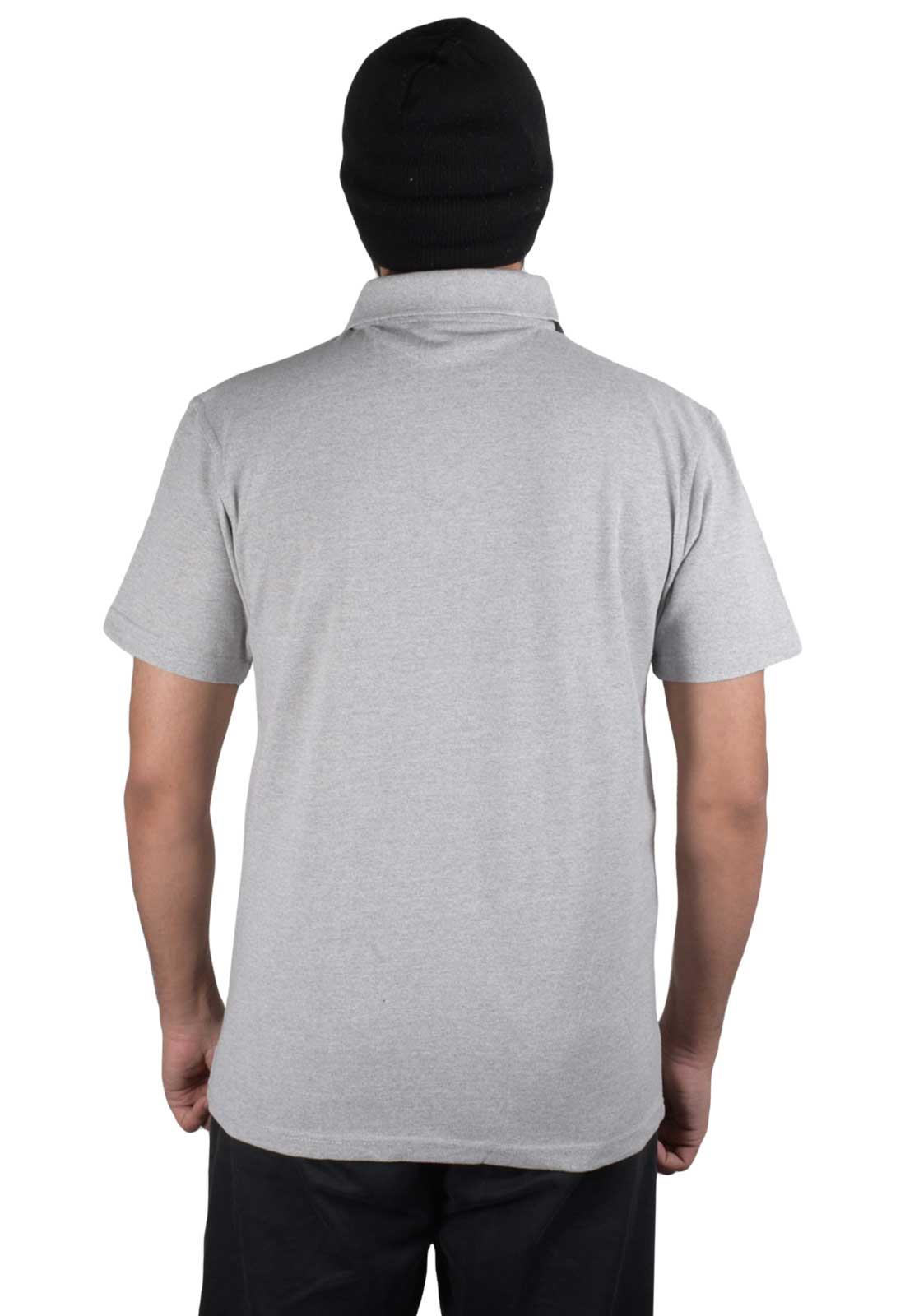 Mens Polo Shirts Casual Work T Shirt Pocket Plain Pique Classic Short Sleeve Tee - Picture 7 of 10