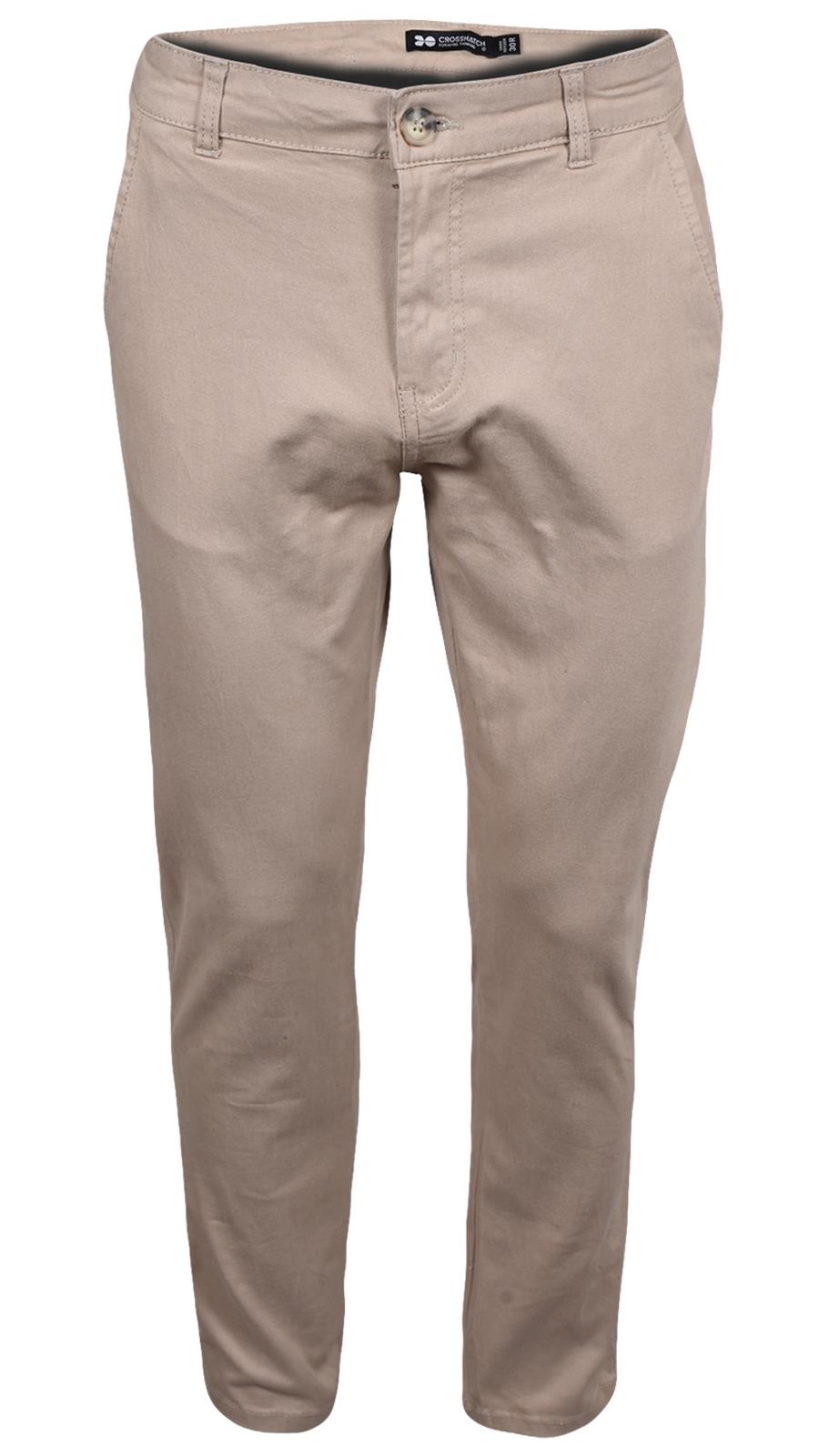 Pantalones de mezclilla CROSSHATCH para hombre elásticos chinos de diseñador informales de trabajo baratos - Imagen 10 de 74