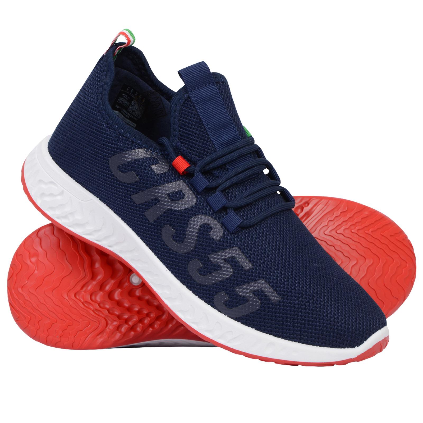 Crosshatch Trainers Lace Up Sports Sneaker Running Walking Gym Shoes UK