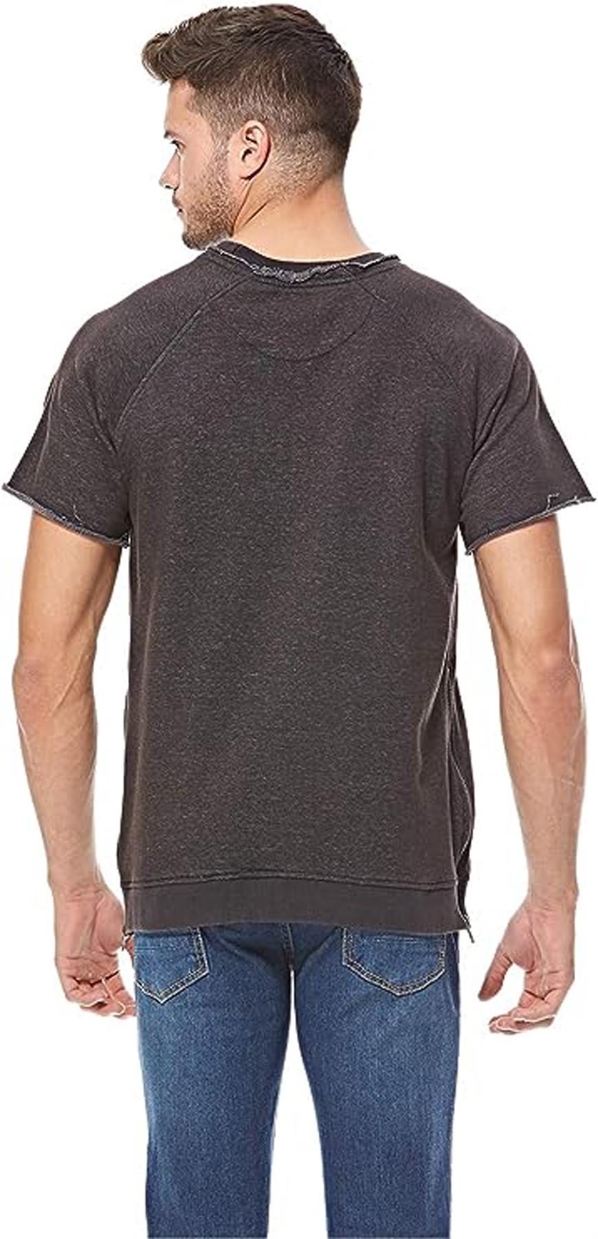 Mens T Shirt Plain Crew Neck Short Sleeve T-Shirt Pullover Casual Sweat Top S-XL - Picture 12 of 19