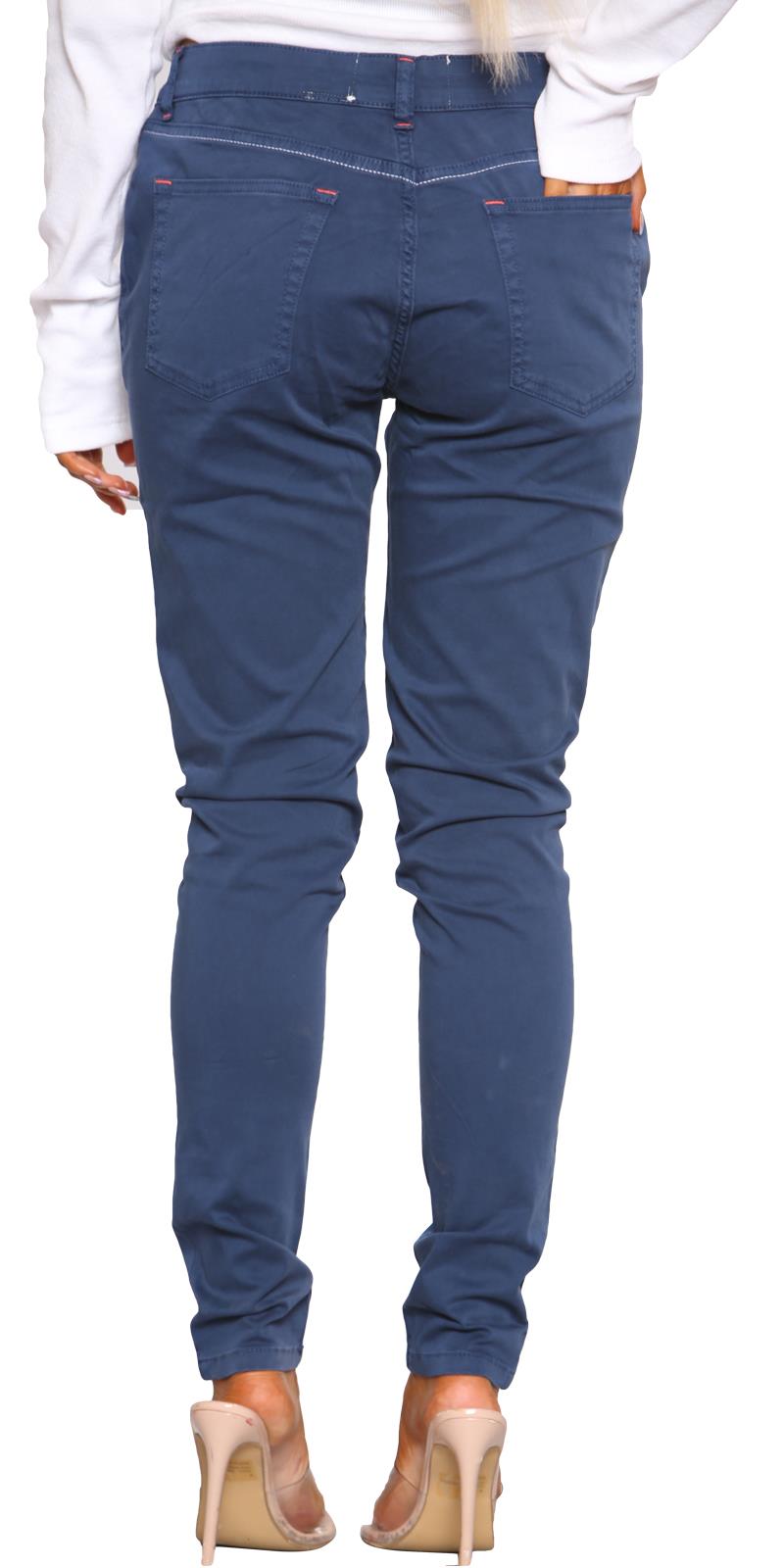 Pantalones de mezclilla ajustados cintura alta pierna recta jeggings pantalones para dama 6-26 Reino Unido - Imagen 16 de 22