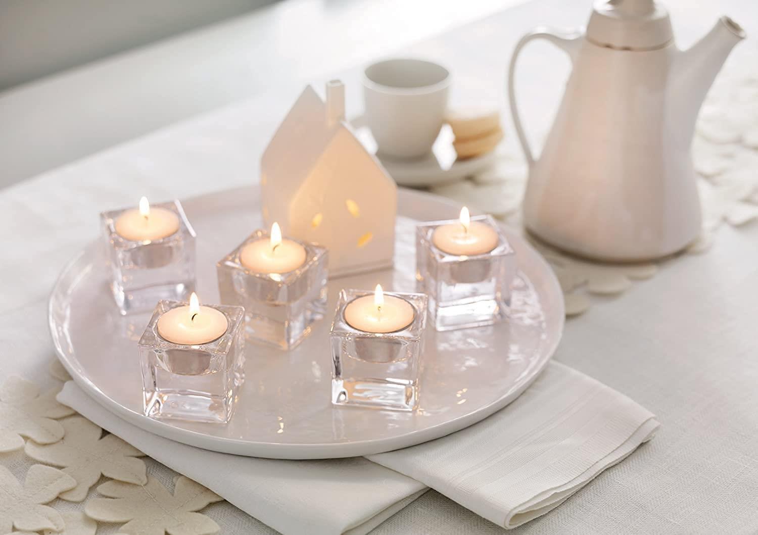 200 Pack Tea Night Lights Candles 3 Hour Burn Unscented Tealights Nightlight - Picture 6 of 13