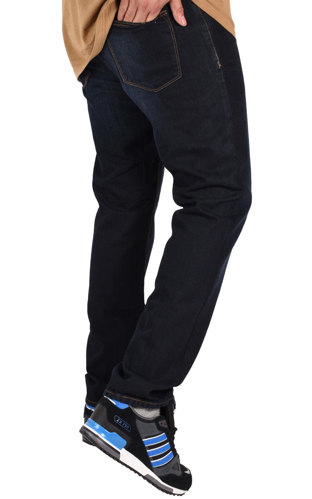 Mens Denim Jeans Regular Fit Straight Leg Cotton Pants Trousers Big & Tall Sizes - Picture 12 of 32