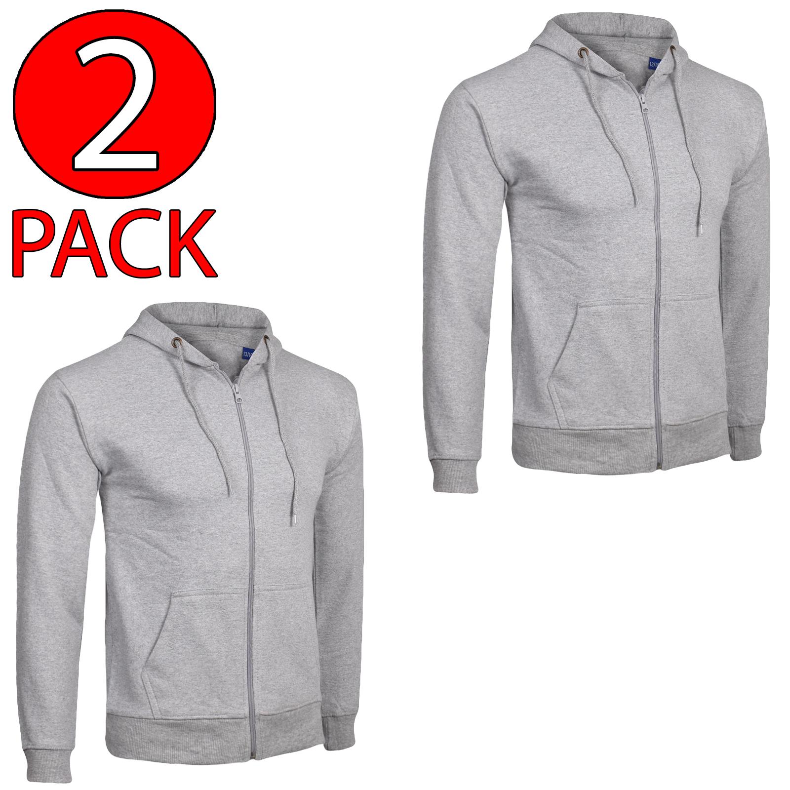 Kids Zip up Hoodie Sweatshirts PE School Jumpers Fleece Hoodies For Boys Girls - Picture 186 of 264