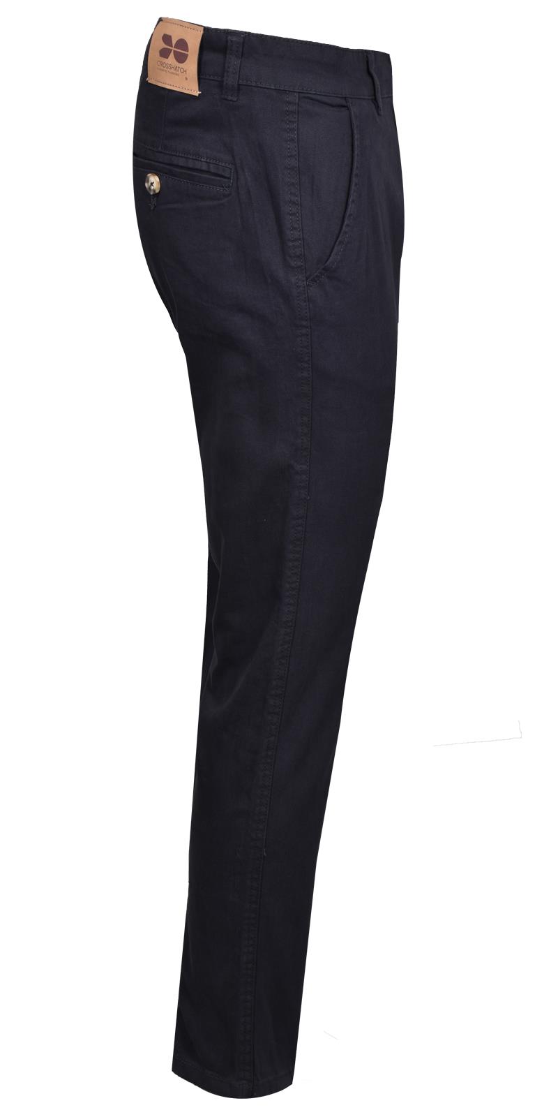 Pantalones de mezclilla CROSSHATCH para hombre elásticos chinos de diseñador informales de trabajo baratos - Imagen 49 de 74
