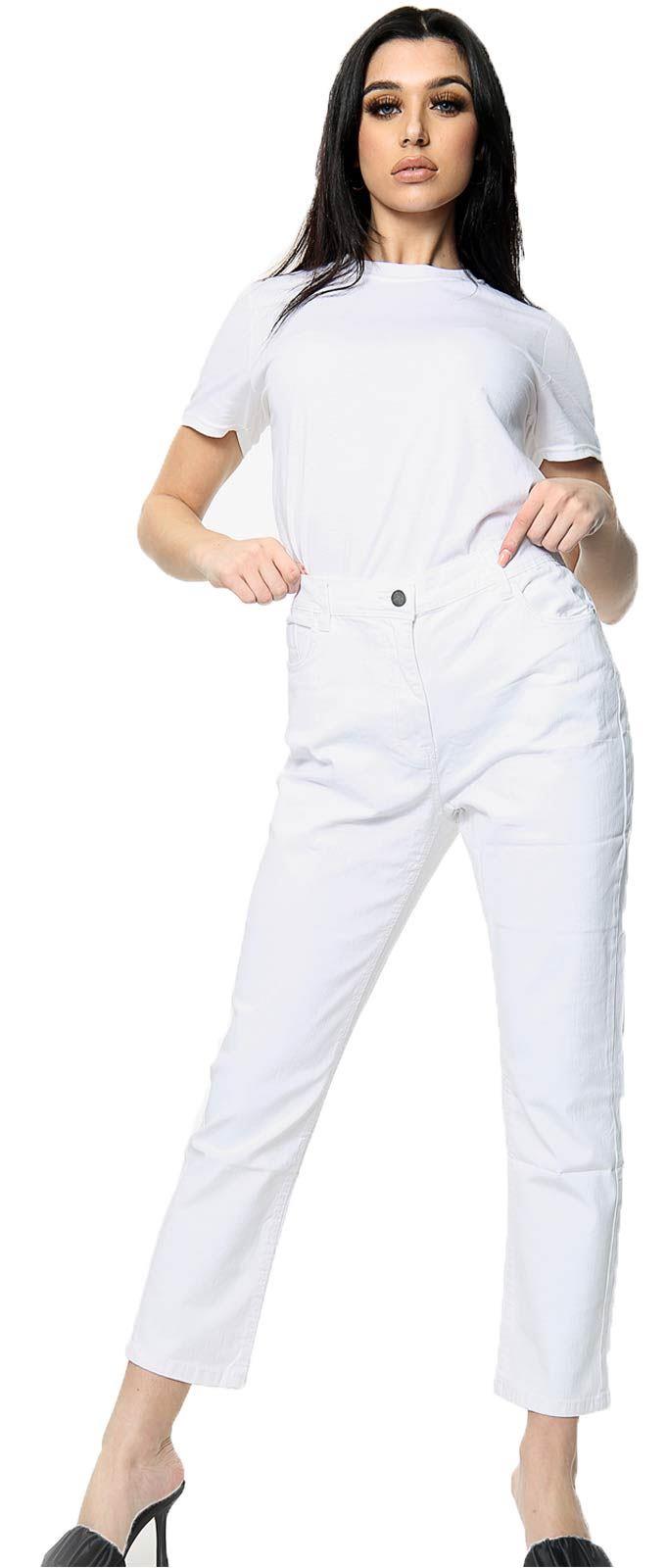 Stretch-Damenjeans Denim dehnbare Hose halbgummizug UK-Größe 6 – 36 - Bild 38 von 62
