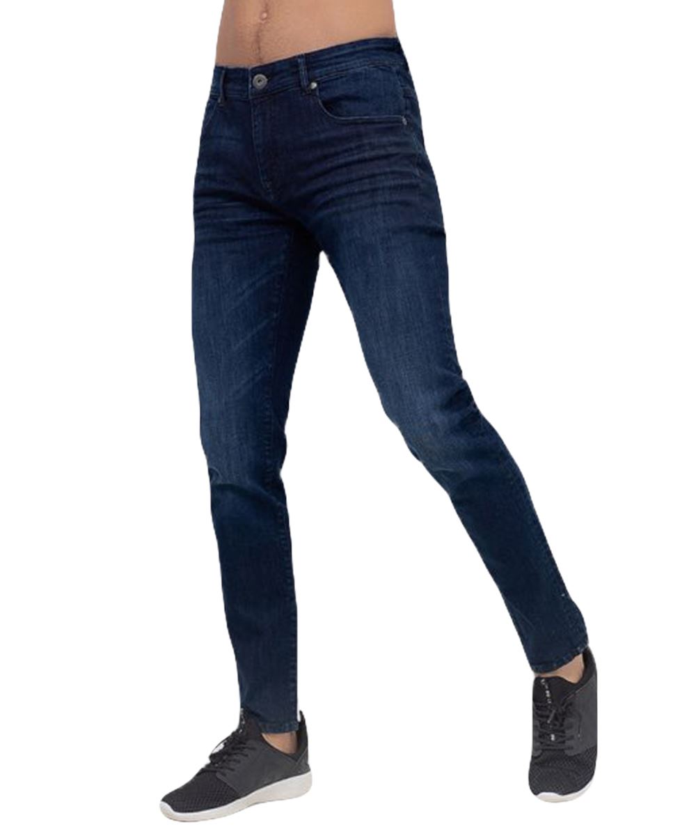Купить Mens Crosshatch Denim Jeans Slim 