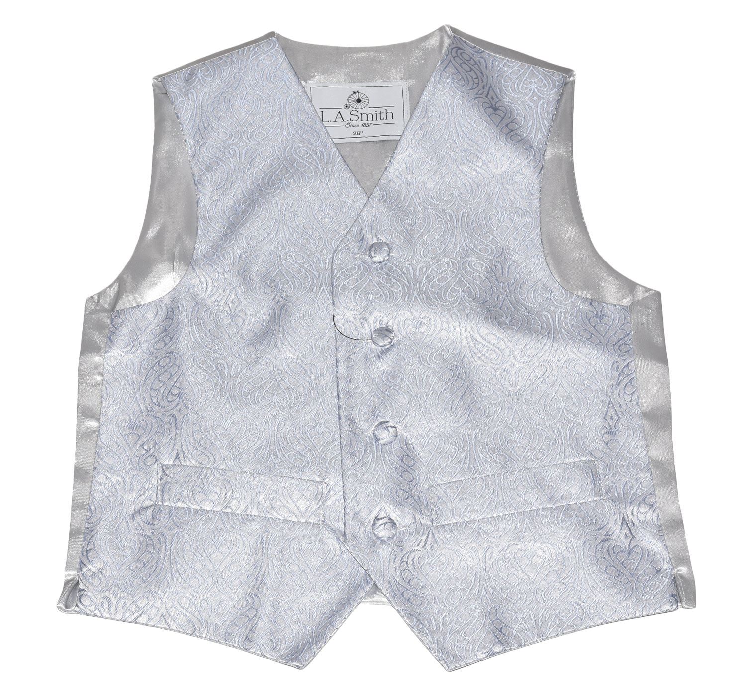 Kids Boy Dance Stage Performance Vest Costume Jacket Fancy Infants Waistcoat UK - Picture 7 of 22