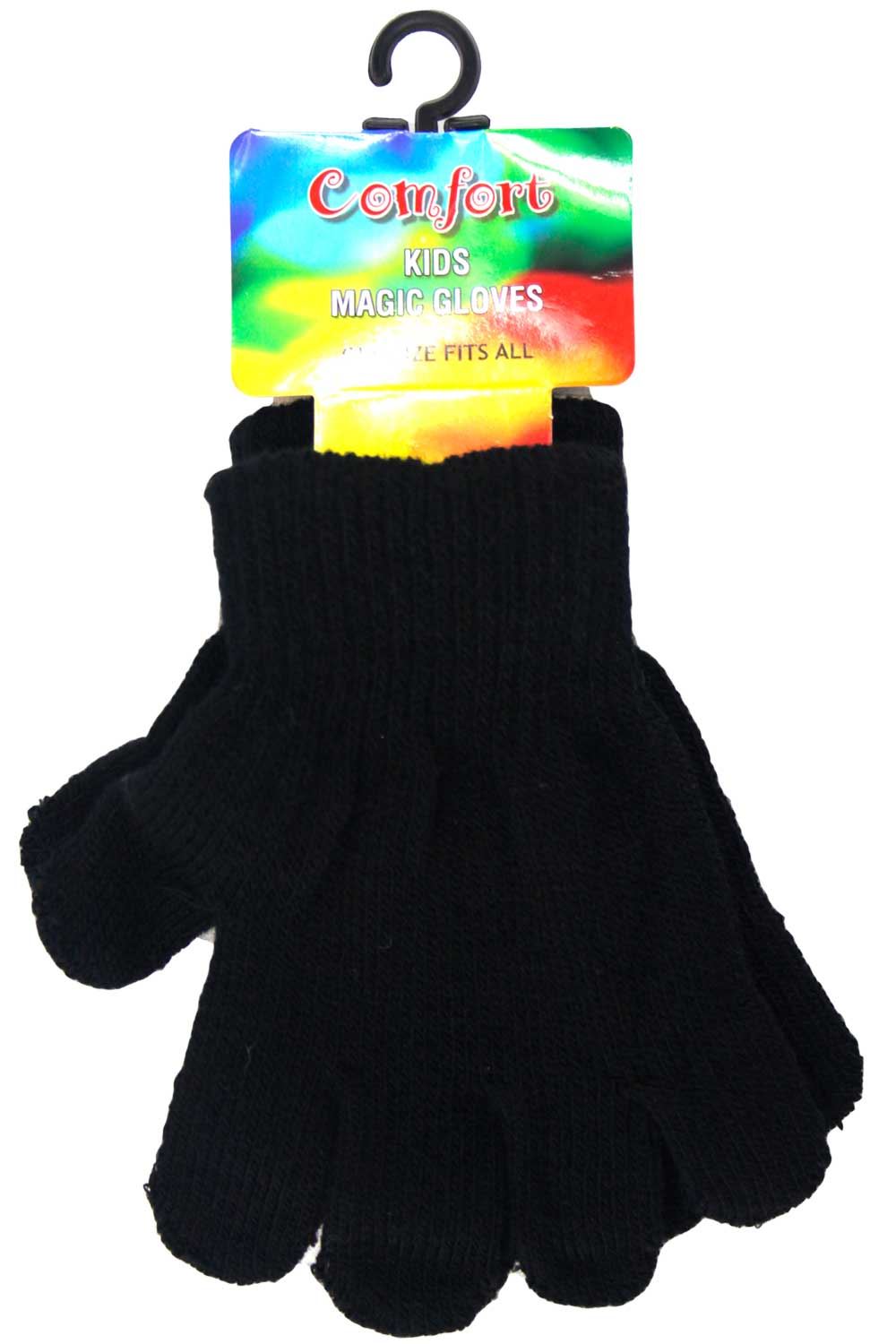 Mädchen magische Handschuhe warm Winter Kinder Jungen Unisex dehnbar Kinder schwarz Handschuhe Menge - Bild 25 von 51