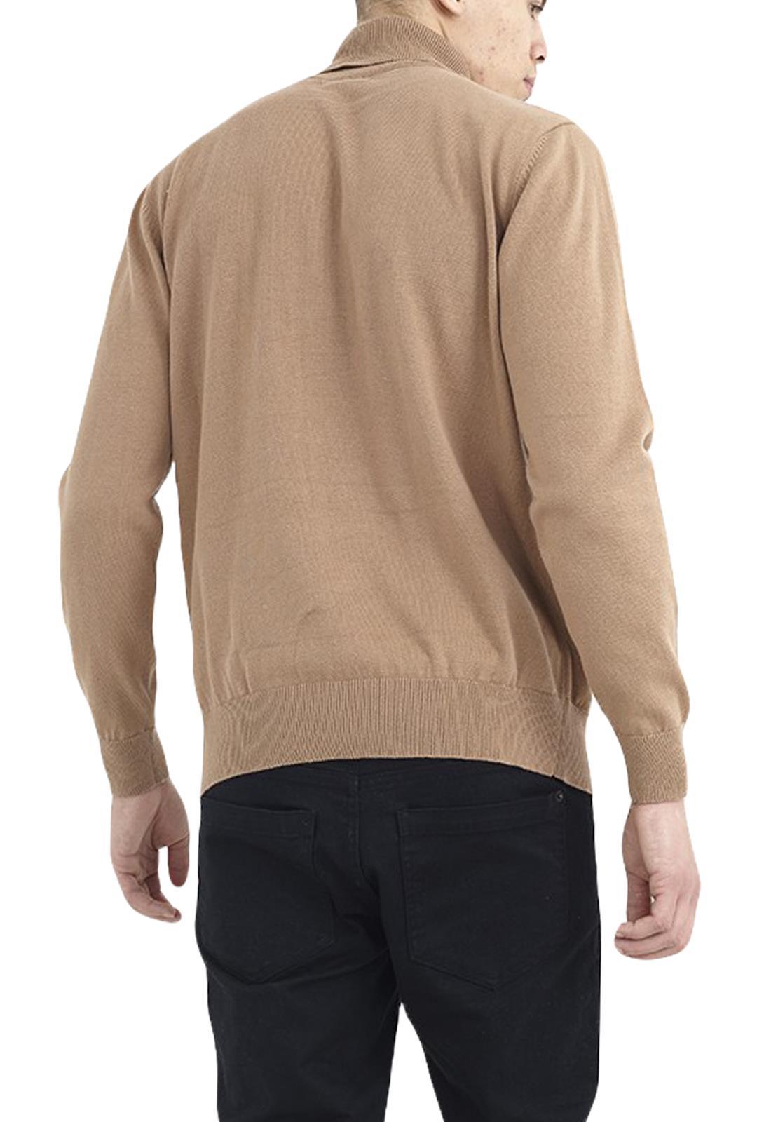 Brave Soul Mens Cable Knit Fisherman Knitted Jumper Weave Warm Pullover Sweater - Picture 31 of 51